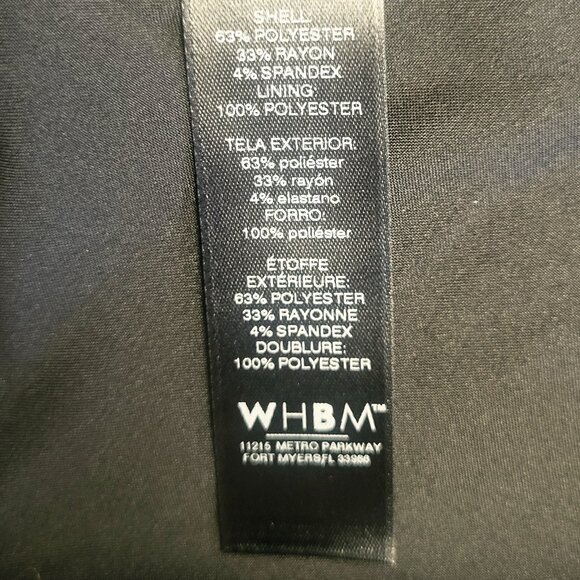 White House Black Market ~ Sz 10 ~ 2 Button Blazer / Jacket ~Excellent Condition - Picture 7 of 8